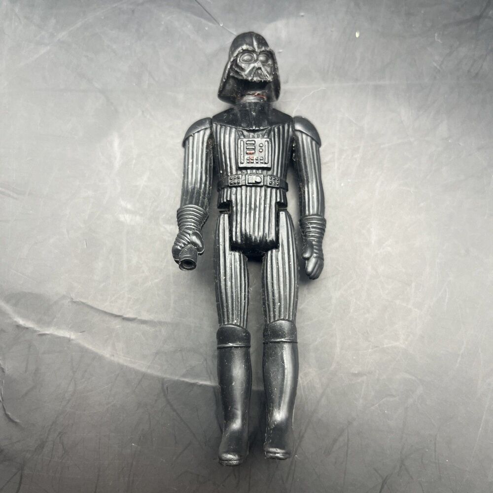1977 Kenner Star Wars Darth Vader 3.75" Action Figure Hong Kong Vintage